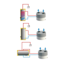 DROPS 4.2 Warmwasser Wärmepumpe für Warmwasser und Heizungsergänzung 4,7 kW